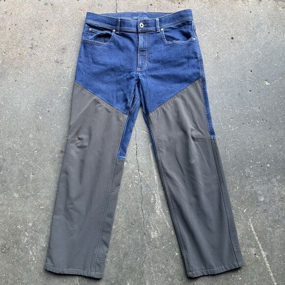 L.L. Bean Brush Pants 34x29 Denim Canvas Hunting Outdoor Briar Pants - Picture 1 of 12